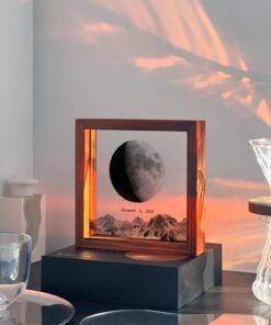 Customize the moon on your birth day（Photo Frame）